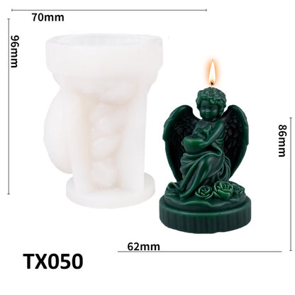 Angel Candle Silicone Mold