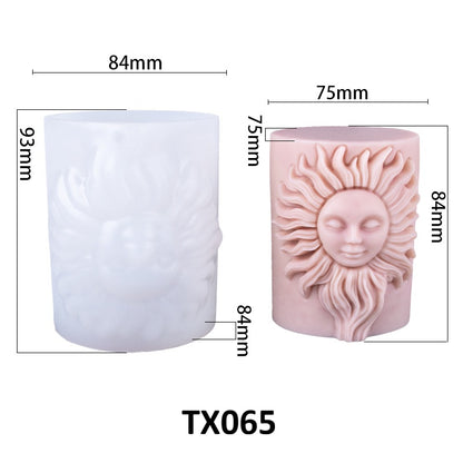 Sun Goddess Scented Candle Silicone Mold