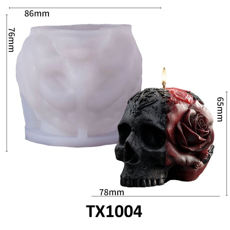 Skeleton Hand Series Scented Candle Silicone Mold
