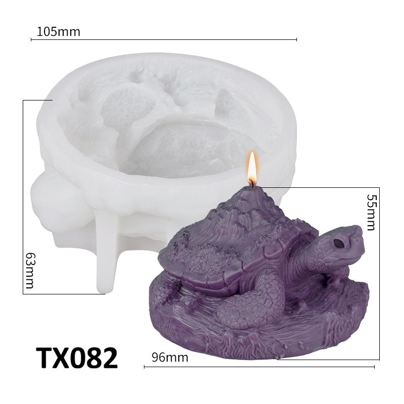 Sea Turtle Scented Candle Silicone Mold