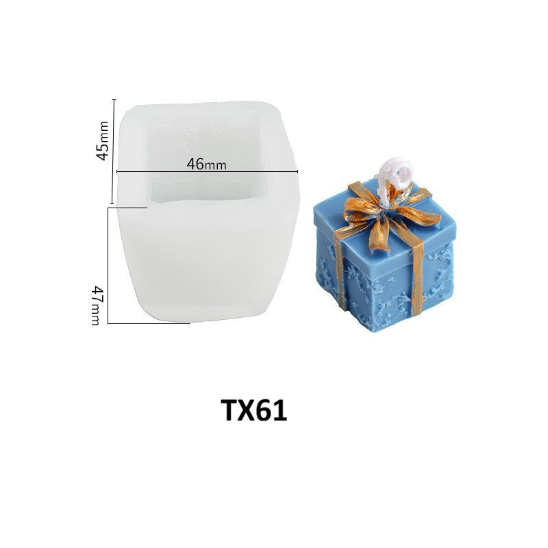 Christmas Silicone Scented Candle Mold
