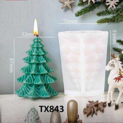 Christmas Silicone Scented Candle Mold