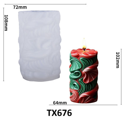 Christmas Series Scented Candle Silicone Mold